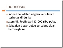 Indonesia - Bad