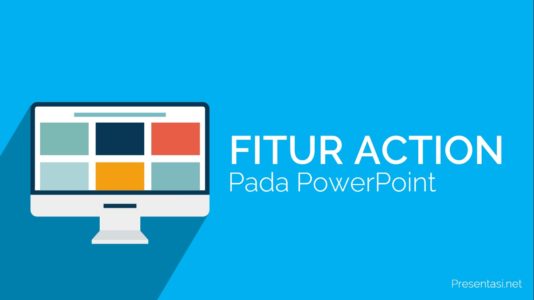 fitur action pada powerpoint