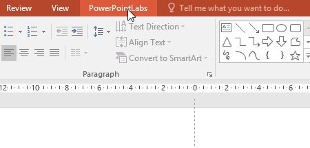 menambahkan menu tab baru pada powerpoint