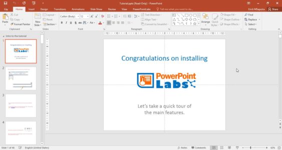 tutorial instal plugin powerpoint
